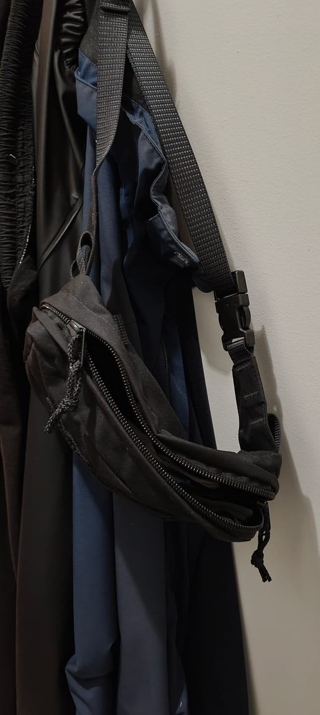 Customer photo review of Suur-kukkaro hip pack