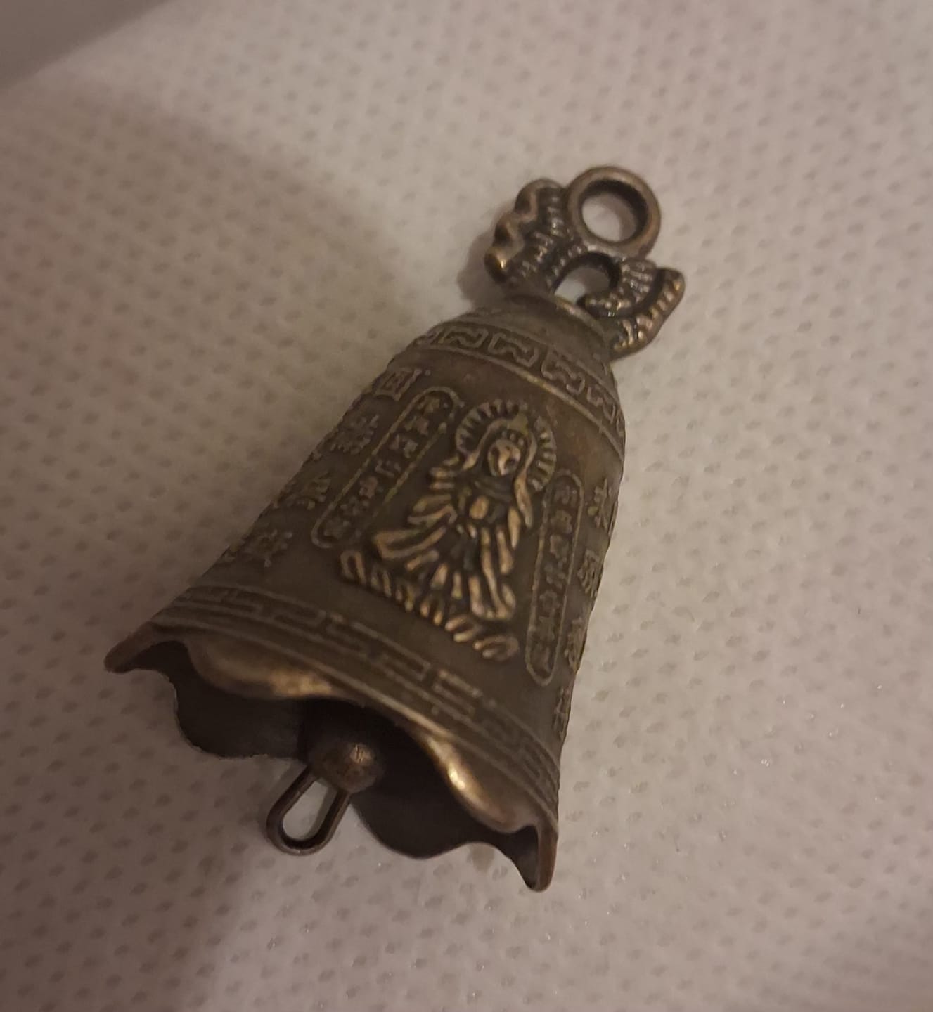 Customer photo review of Clochette de temple Chinois - Guan Yin.