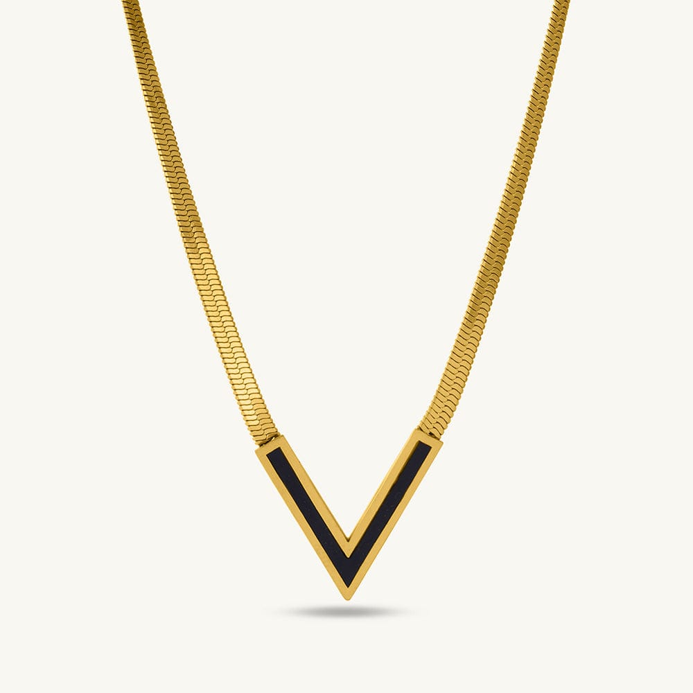 Customer photo review of Black Vixen Necklace