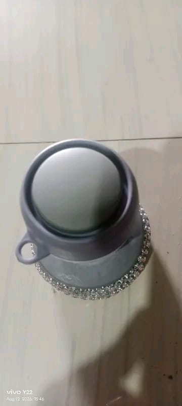 Customer photo review of Dishwash Liquid Dispenser with Wire Scrubber Brush | For Kadai/Utensils and Sink Cleaning