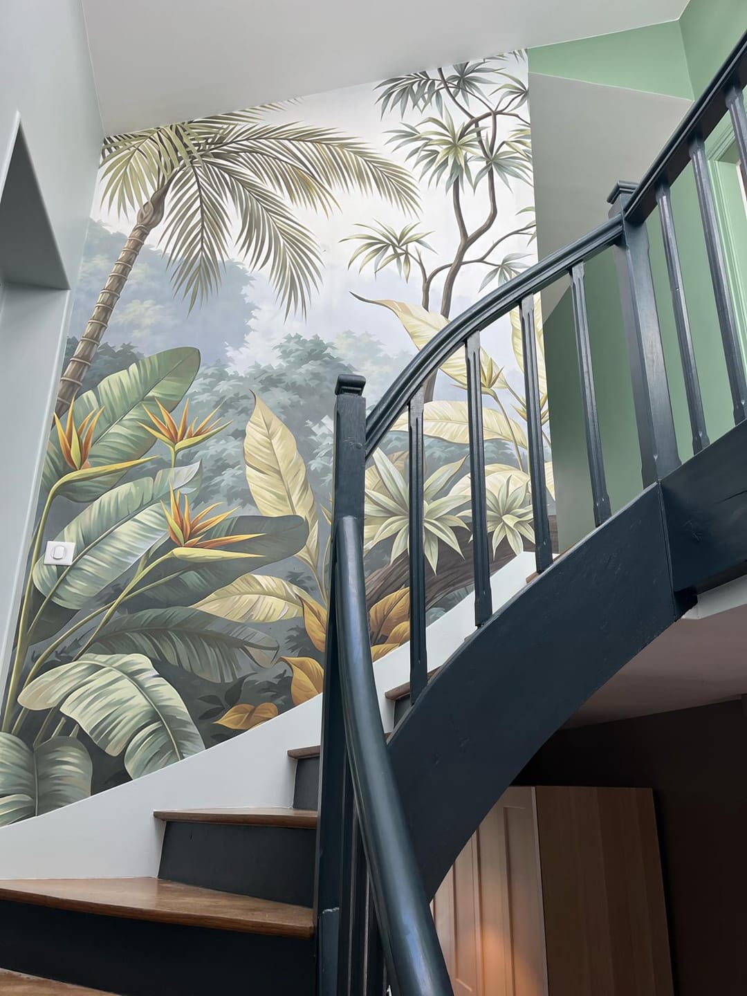 Customer photo review of Papier Peint Tropical  Arbre et Exotisme