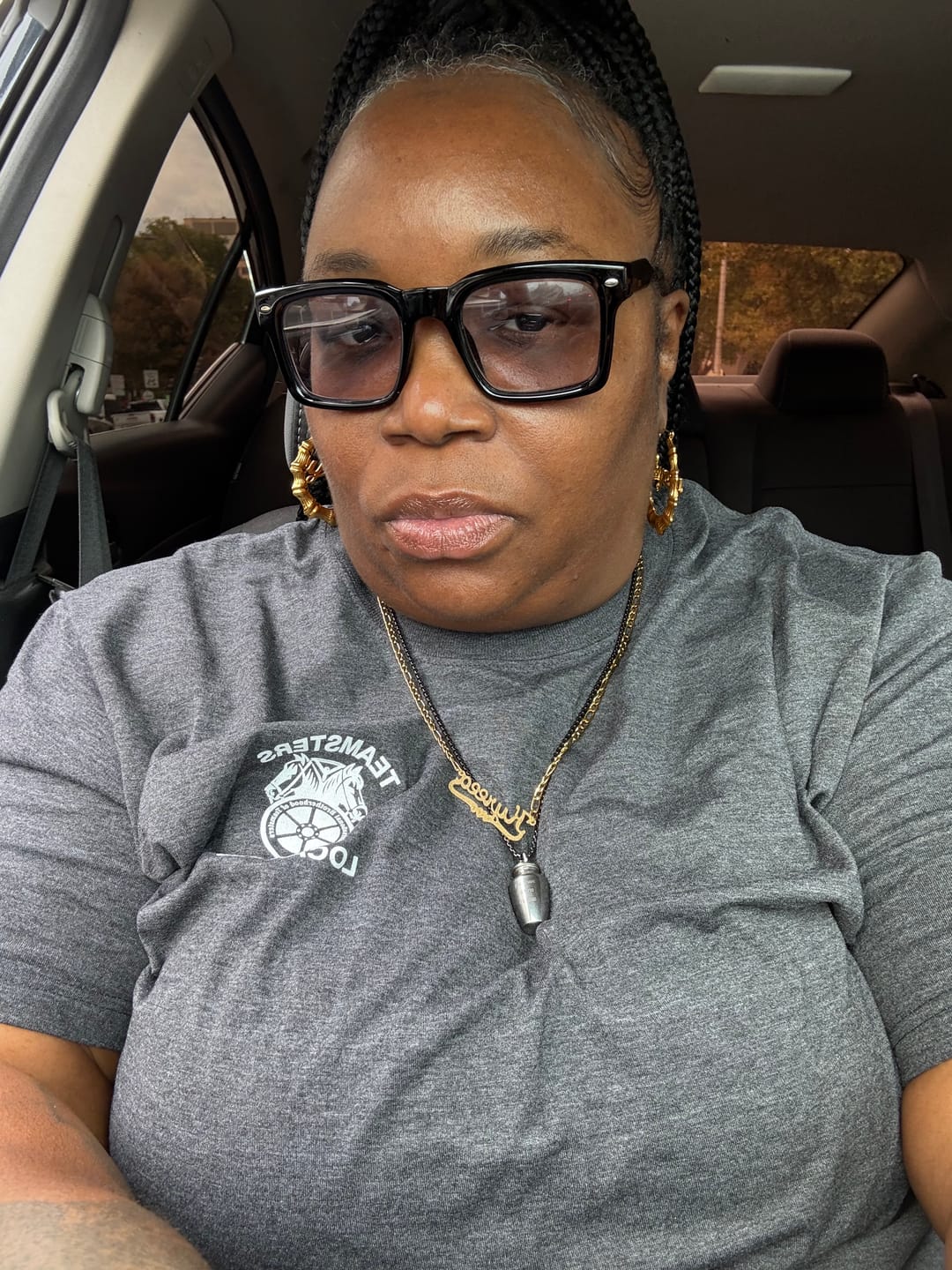 Customer photo review of Diamond Cut Heart Name Necklace