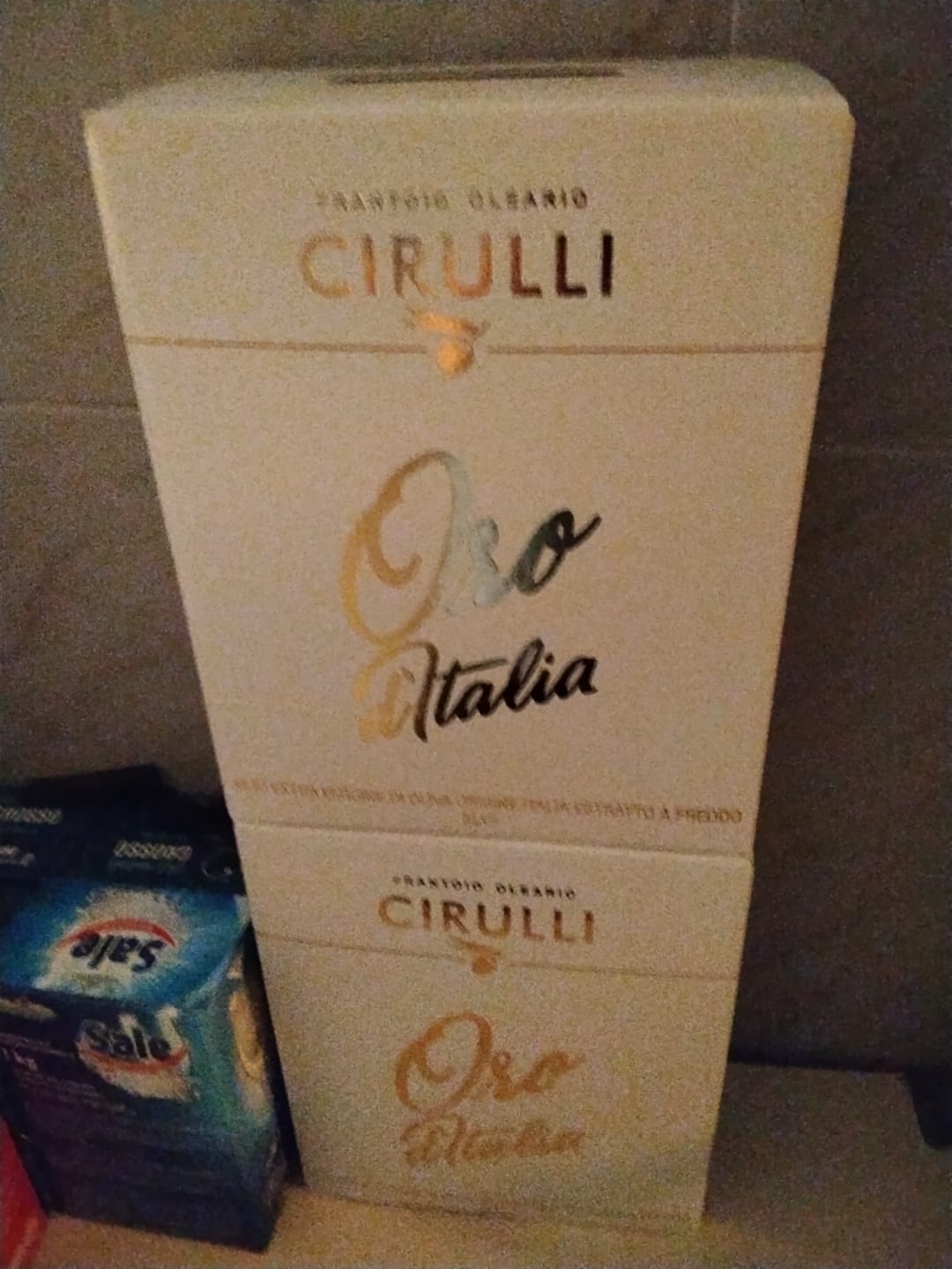 Customer photo review of Bag in box di olio extravergine di oliva • 3 Litri