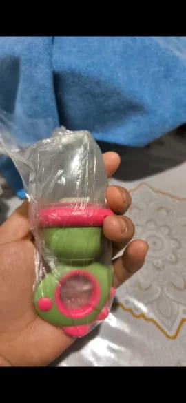 Customer photo review of Alimentador de Frutas