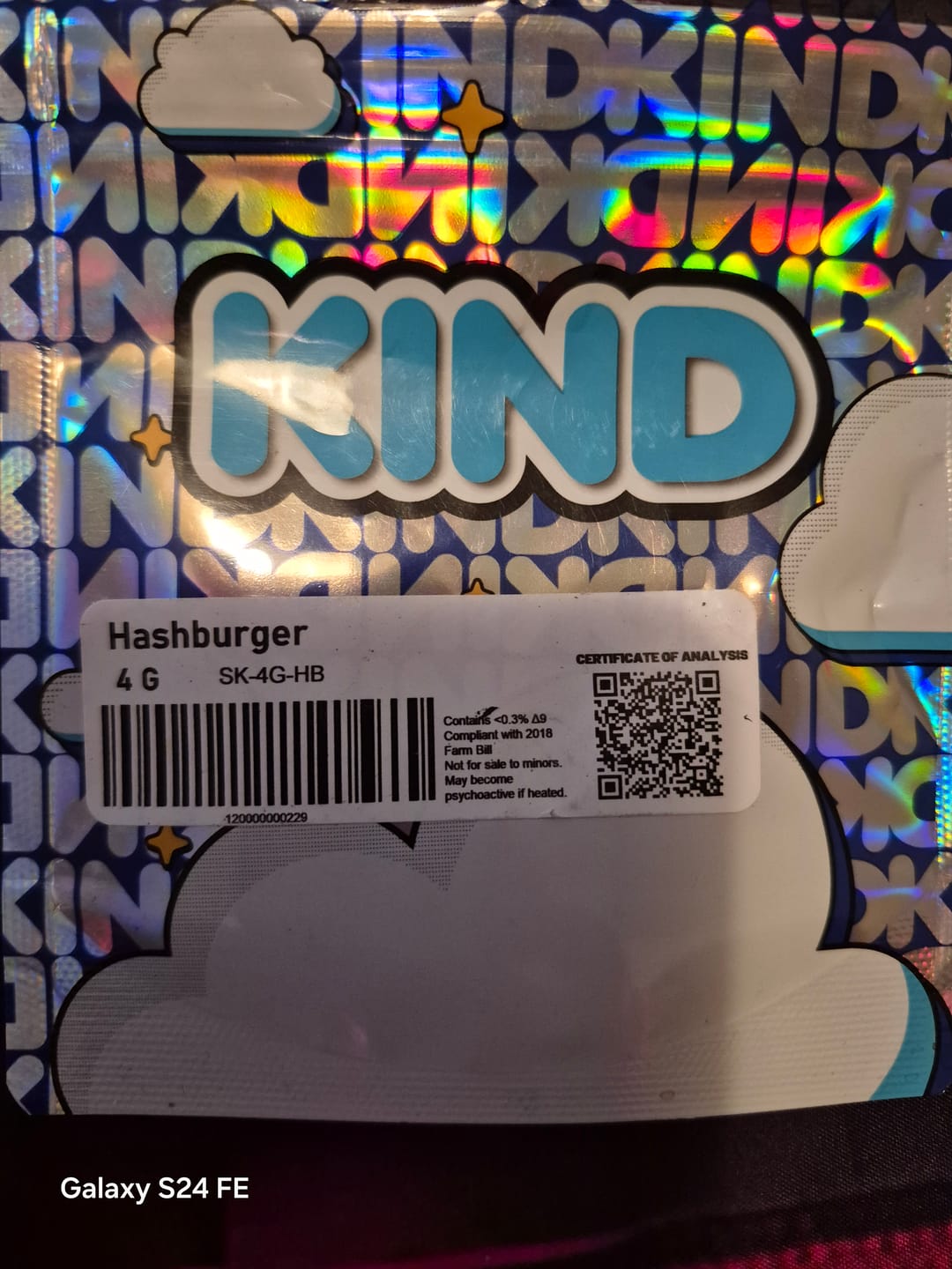 Customer photo review of Hashburger - 4 Grams - Indica