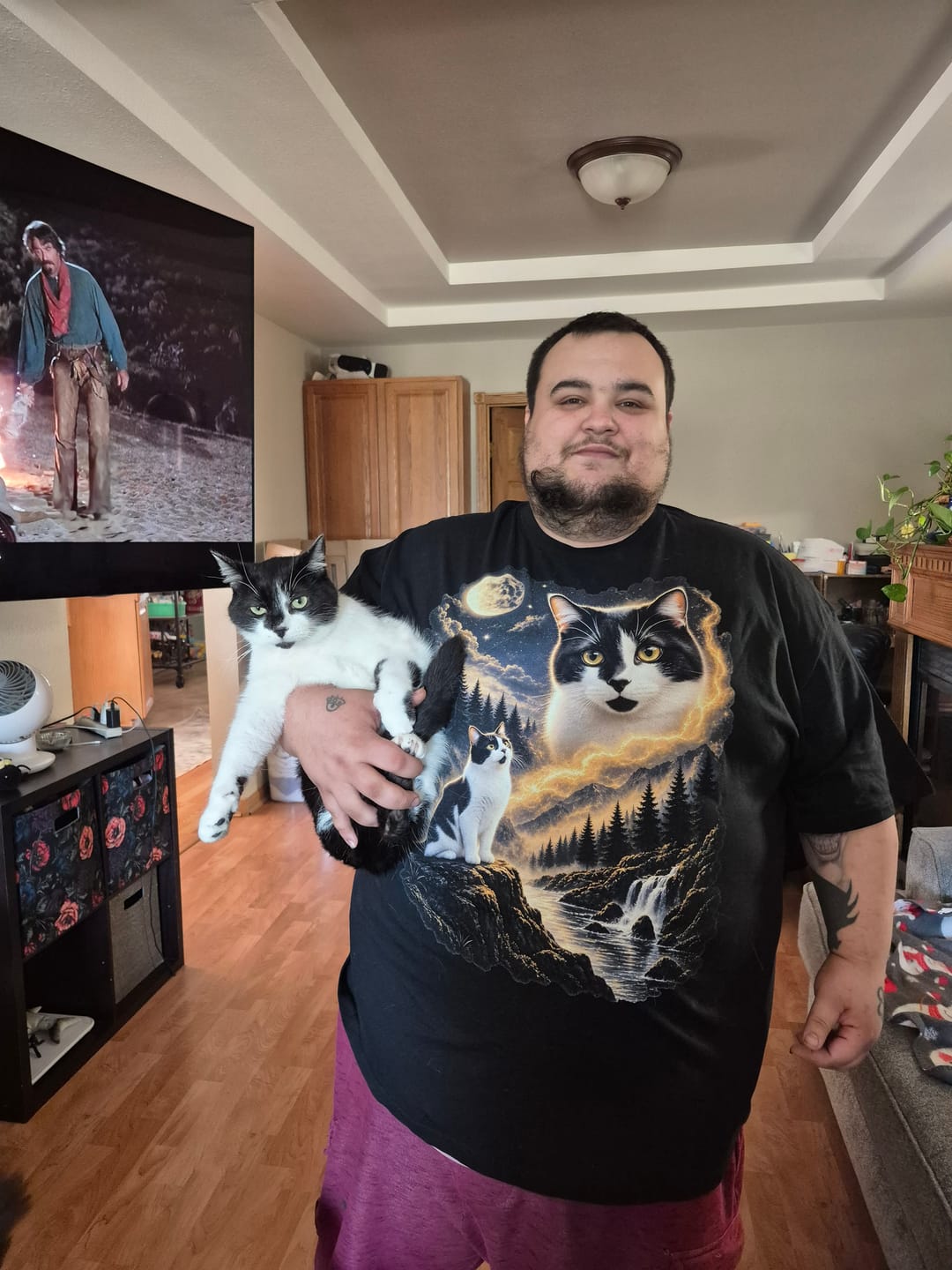 Customer photo review of Pet Art | Custom T-shirt