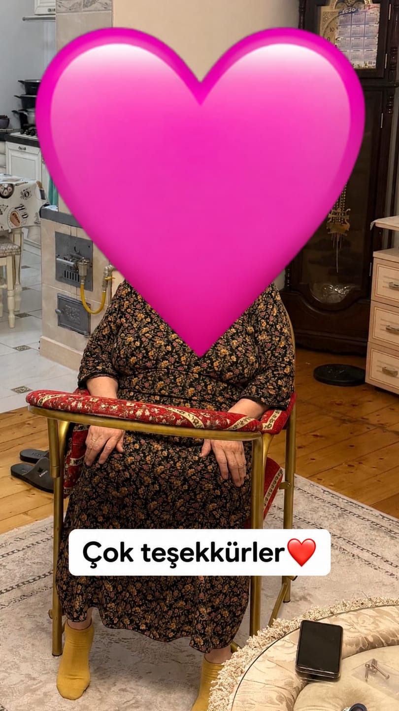 Customer photo review of 🌙 Secdehane™ Destekli Namaz Sandalyesi