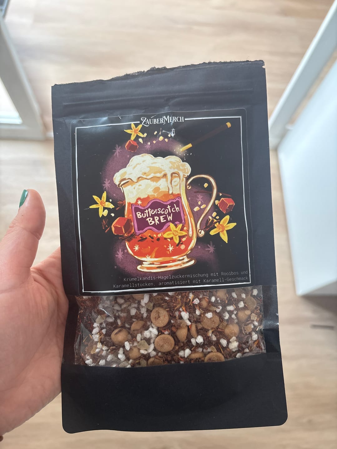 Customer photo review of Butterscotch Brew – Rooibos Tee Butterscotch Karamell