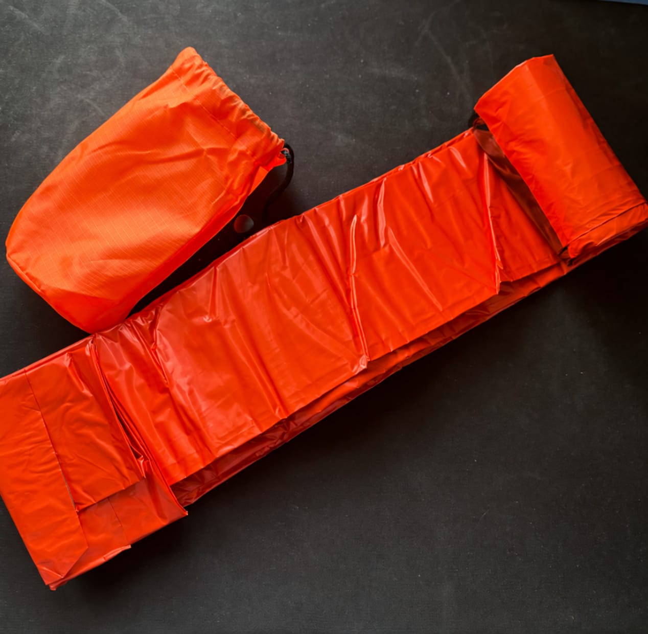Customer photo review of Saco Vivac Térmico de Emergencia