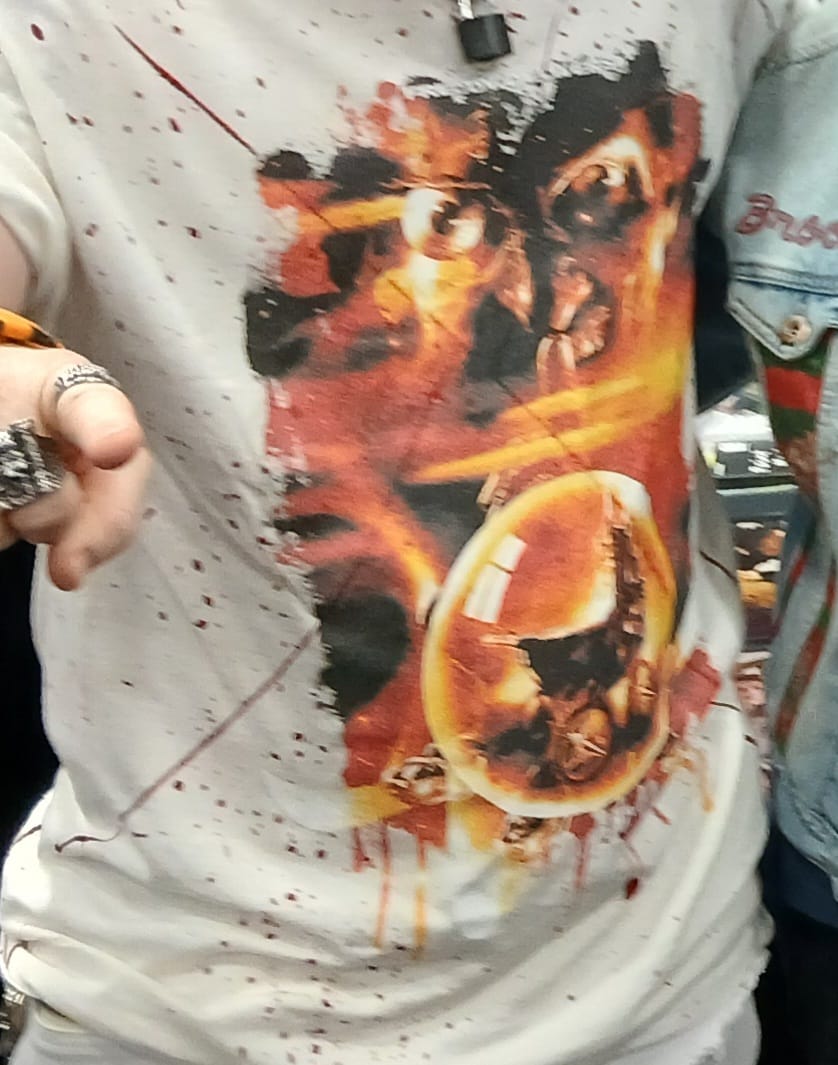 Customer photo review of FREDDY DELIVERS! - TIE-DYE T-SHIRT (LIMITED TO 150)