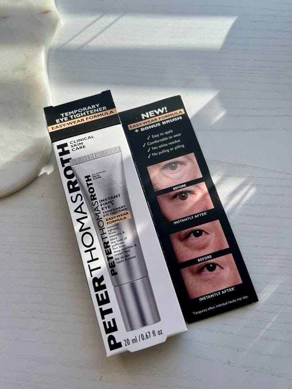 Customer photo review of Instant FIRMx® Peter Thomas Roth Tensor de Ojos Temporal