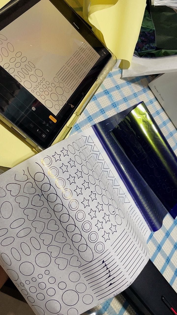 Customer photo review of 🖨️ HPRT INKLESS PORTABLE A4 THERMAL PRINTER