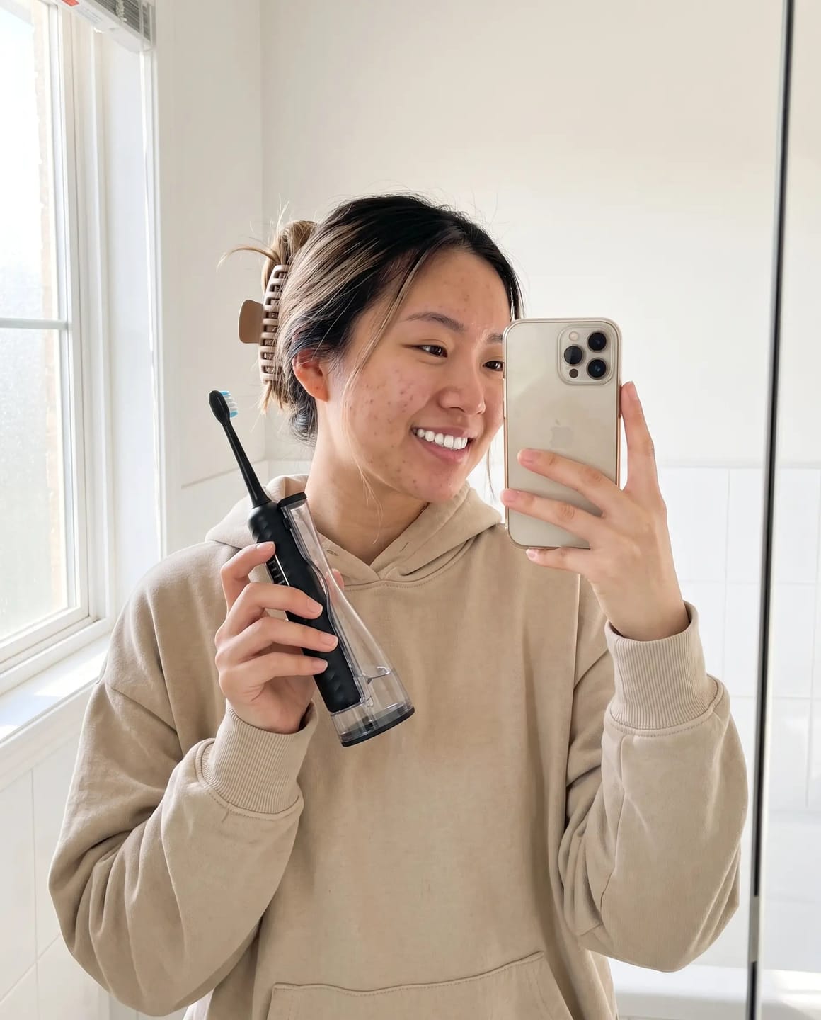 Customer photo review of Electric brush