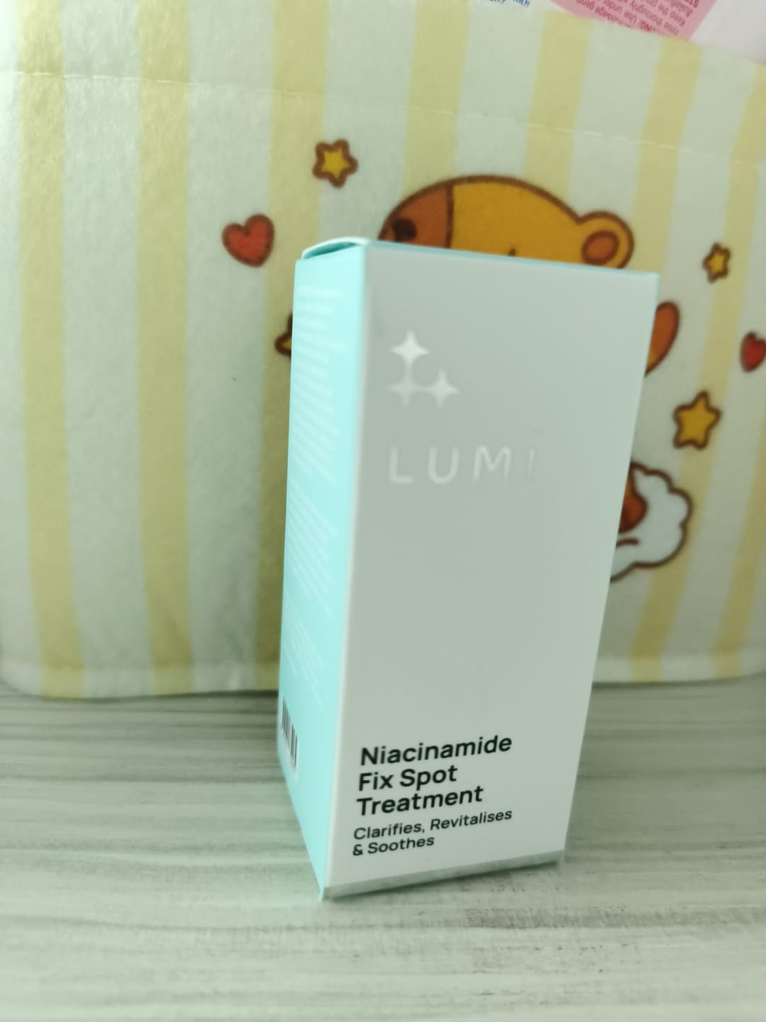 Customer photo review of Niacinamide Fix Spot Treatment