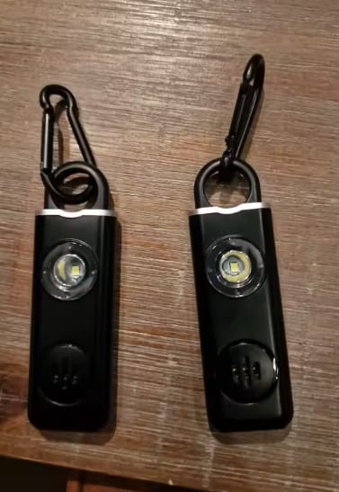 Customer photo review of Alarma de seguridad personal