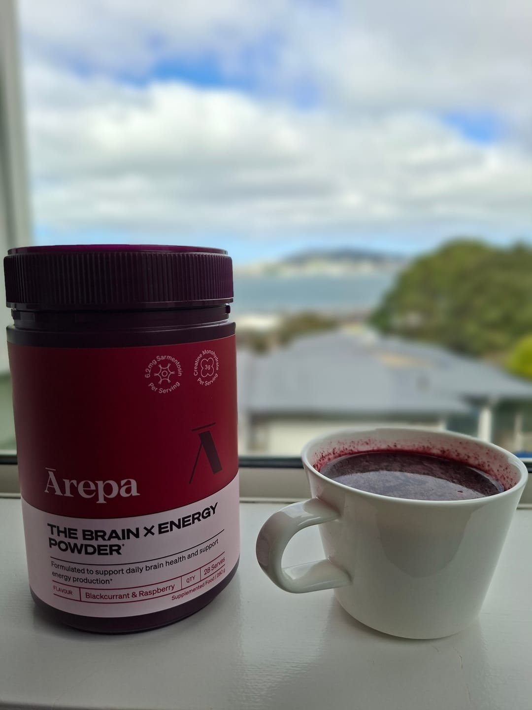 Customer photo review of The Brain x Energy Powder⁺