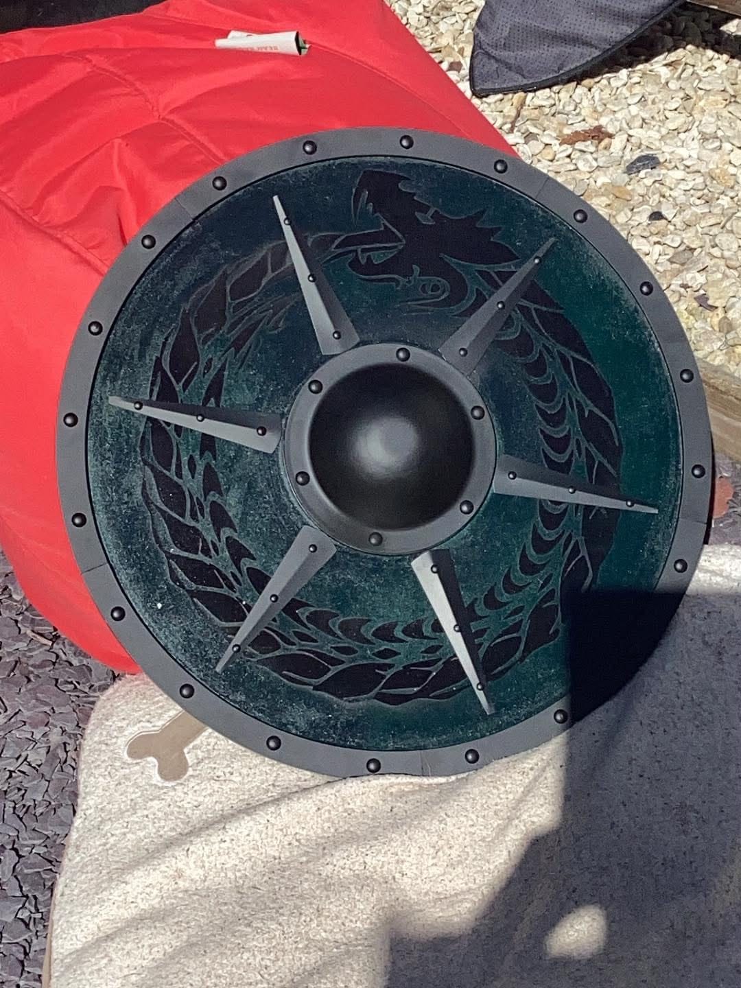 Customer photo review of Jörmungandr Shield - Trollkors