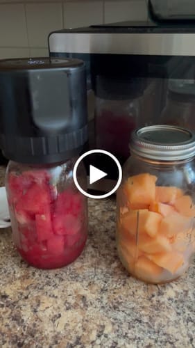Customer photo review of Mason Genie® Vacuum Sealer Kit