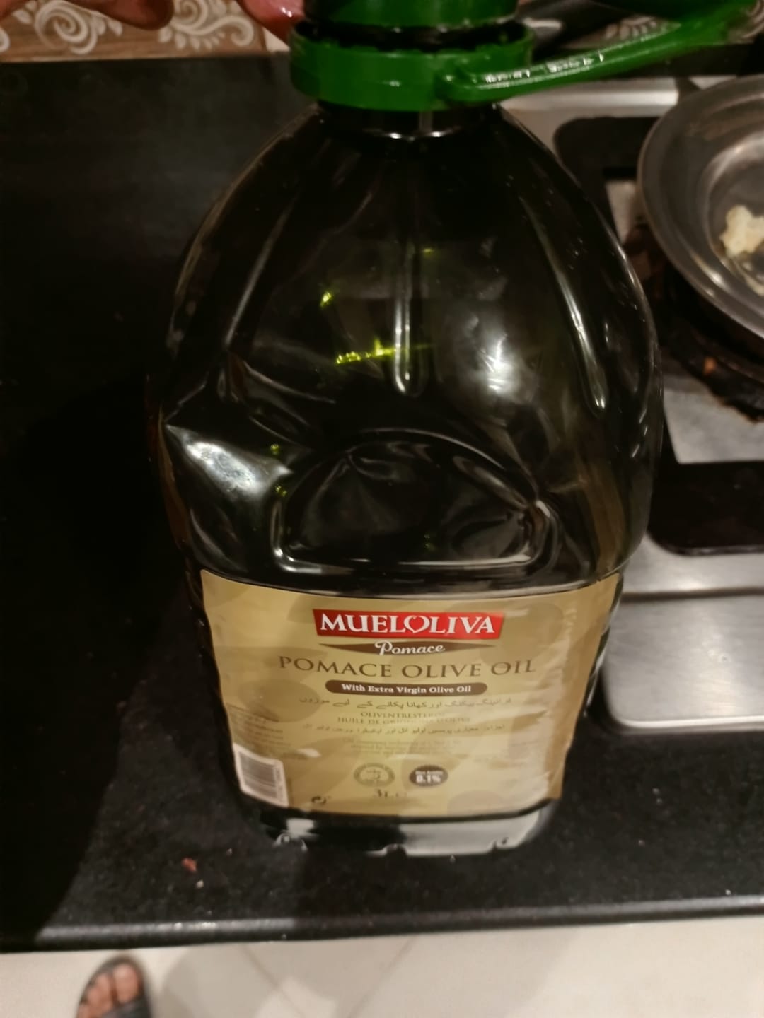 Customer photo review of Pomace Blended With Extra Virgin Olive Oil