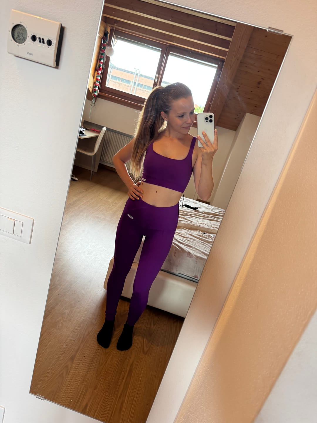 Customer photo review of Leggings Push-Up All-Up Violet