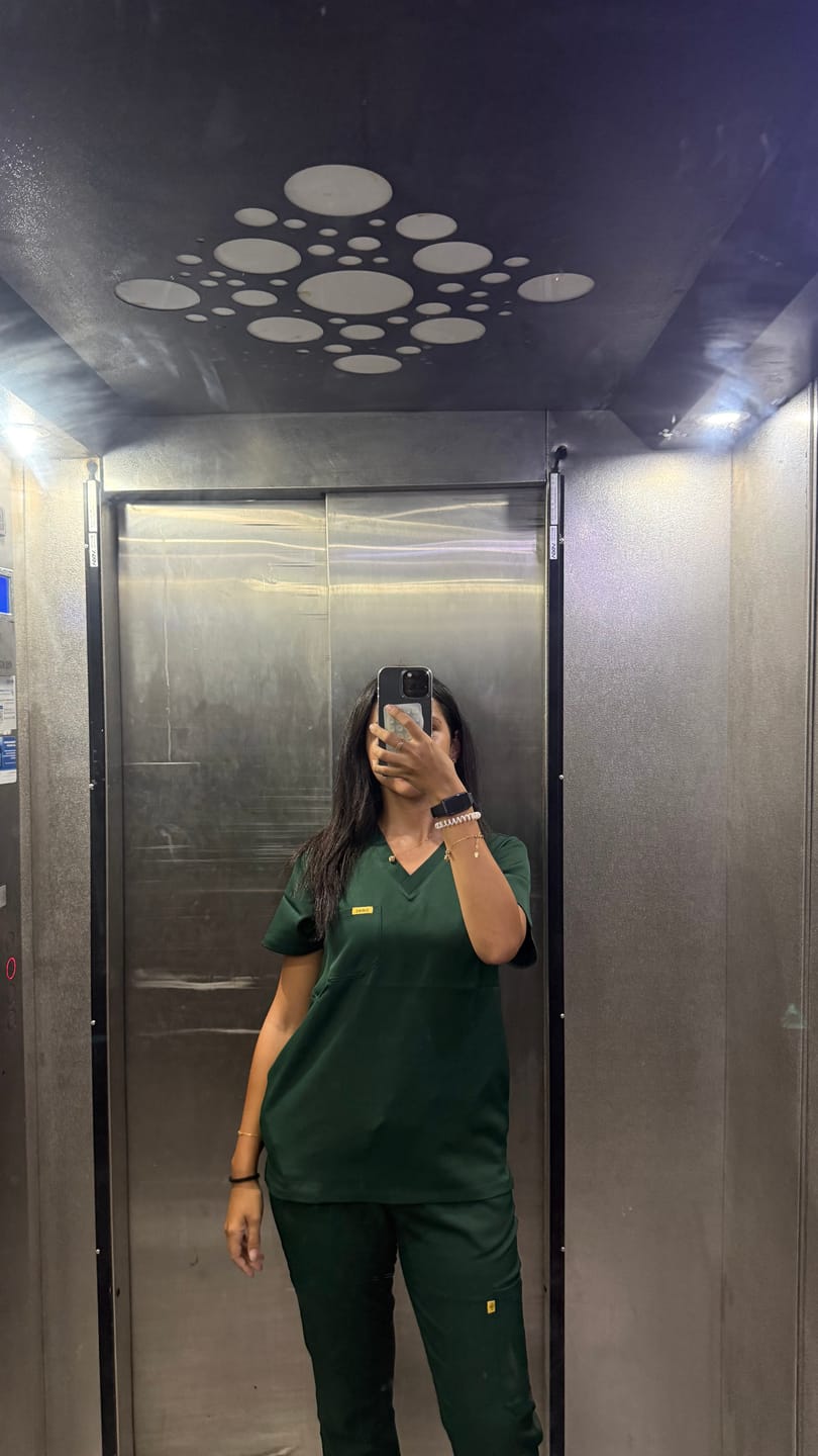 Customer photo review of Pyjama de Bloc Col V Stretch - Femme