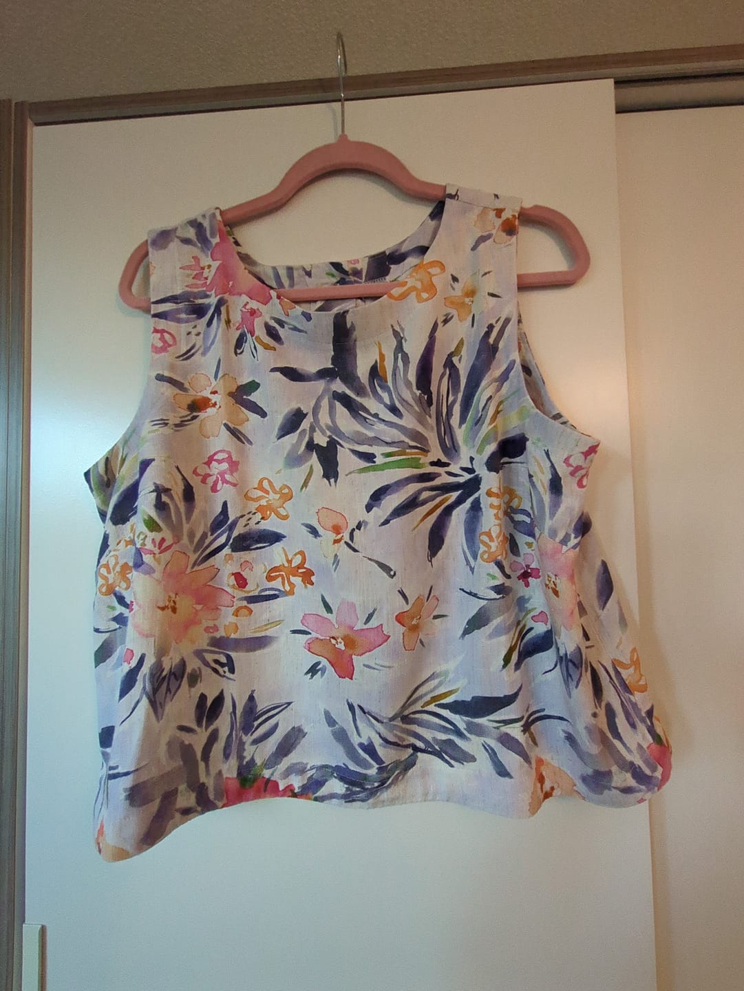 Customer photo review of Belle Wash Linen Viscose Fabric