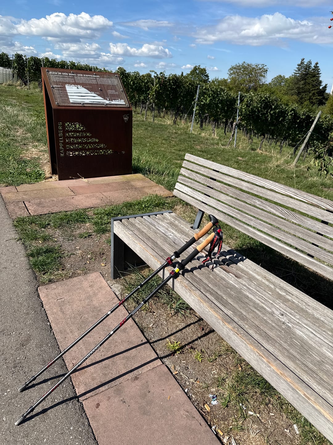 Customer photo review of Wanderstöcke Rugova Pro 3 faltbar & höhenverstellbar – Leicht & stabil