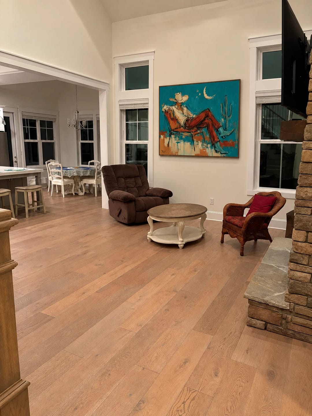 Customer photo review of Western Pop Art｜Desert Cowboy Under the Moon