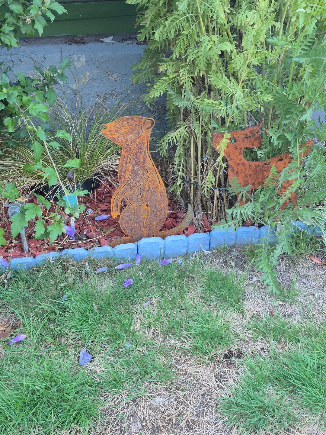 Customer photo review of Gartenstecker Erdmännchen