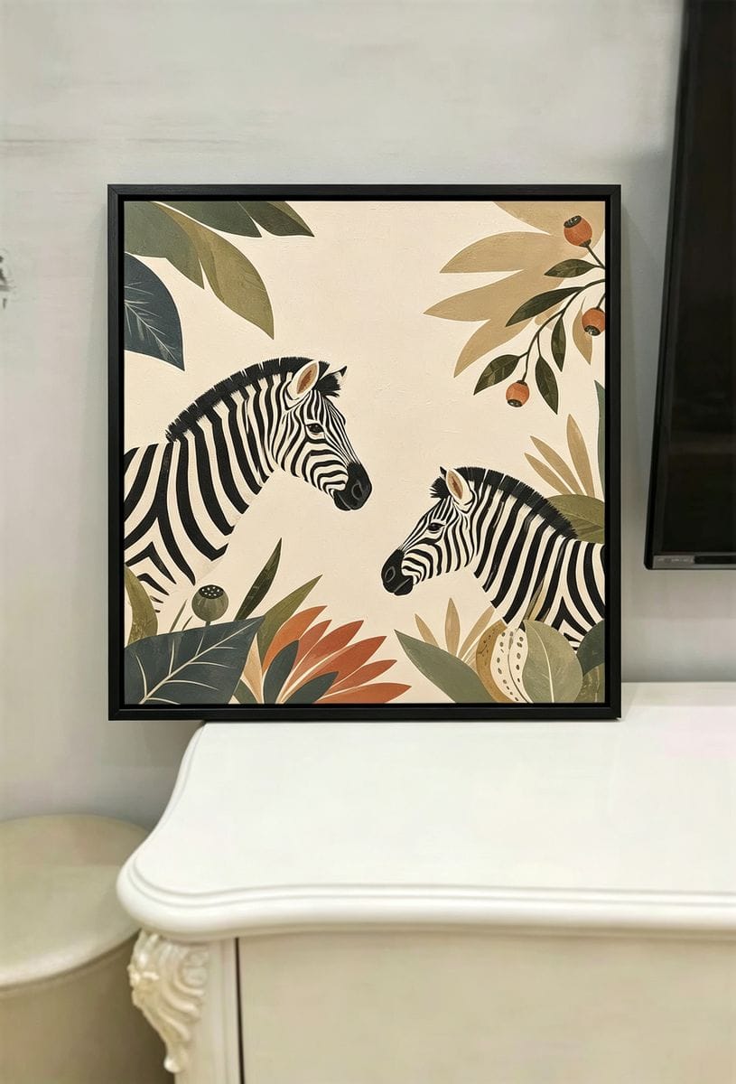 Customer photo review of Modern Wildlife Illustration #MA009