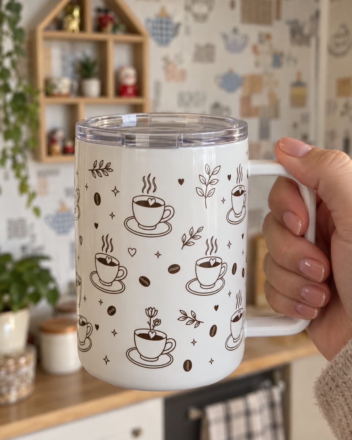 Customer photo review of Workday Fuel Insulated Mug
