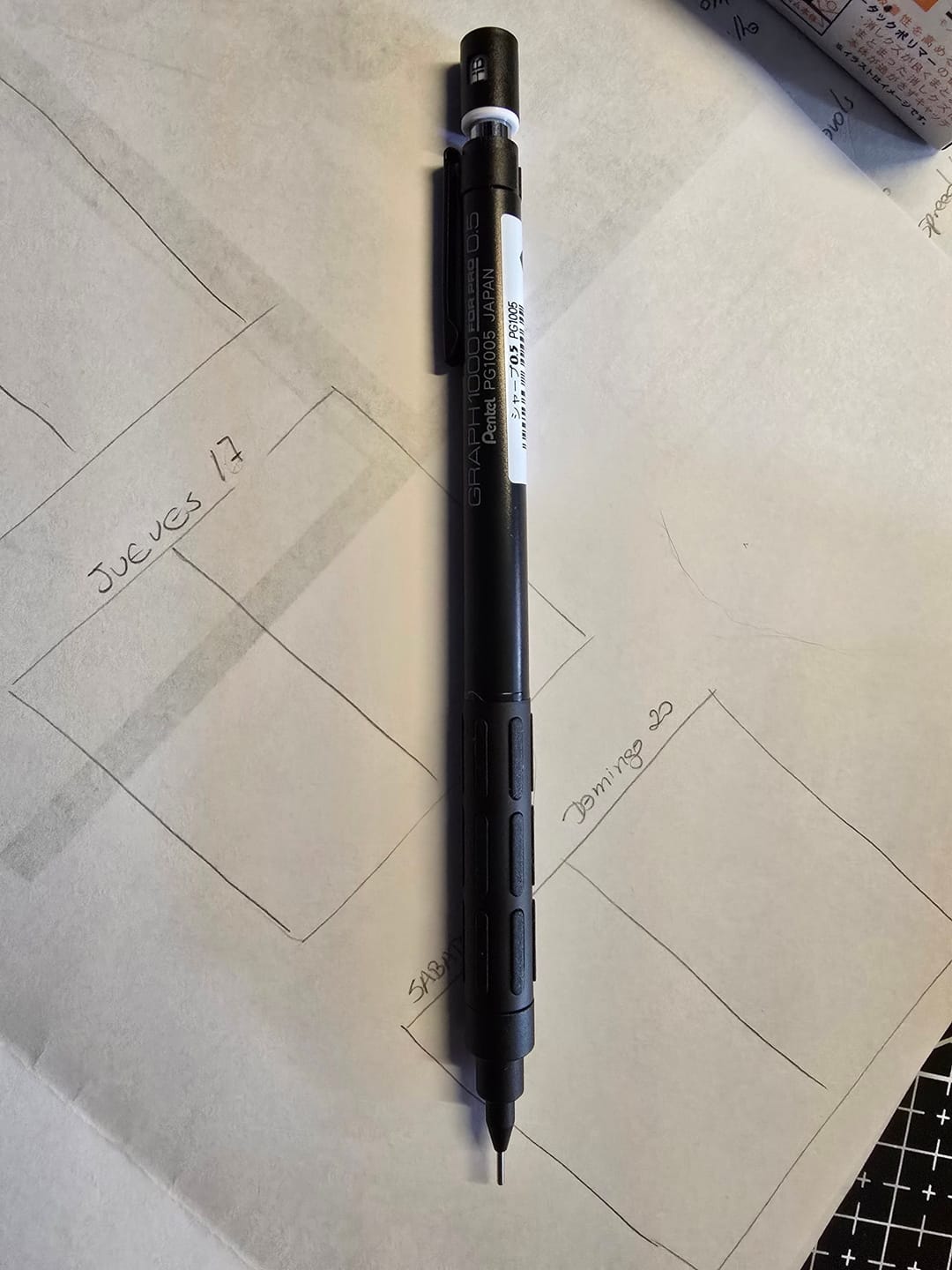 Customer photo review of Pentel - Portaminas Graphgear 1000 for Pro