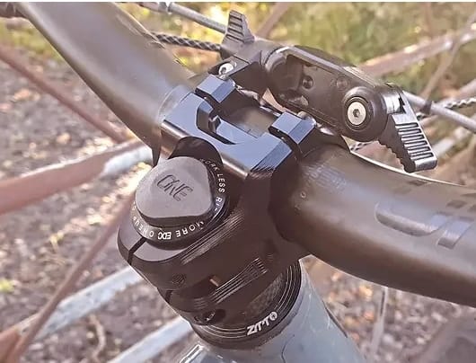 Customer photo review of Rockstar CNC Stem 32mm Reach - 31.8 or 35mm Bar
