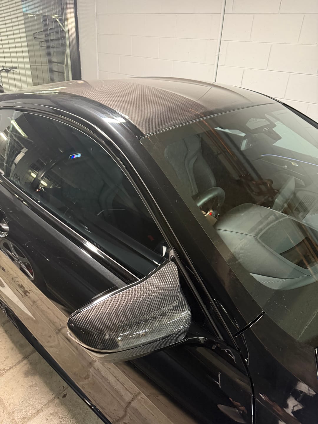 Customer photo review of CARBON FIBER MIRROR CAPS FOR BMW F90 M5 F91 F92 F93 M8