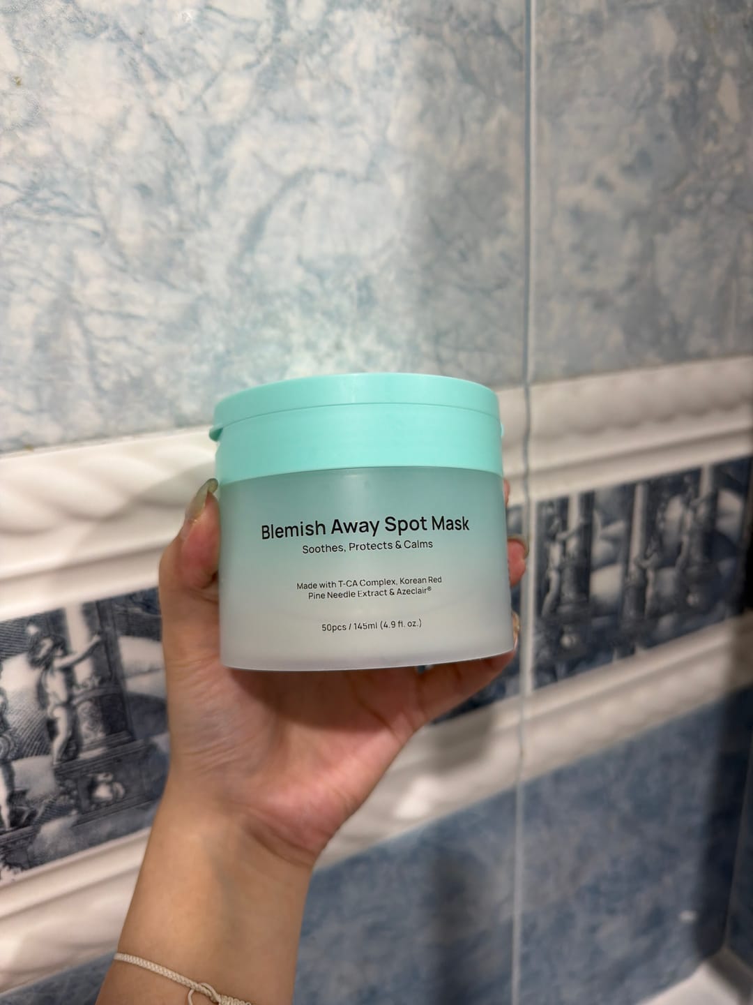 Customer photo review of Blemish Away Spot Mask