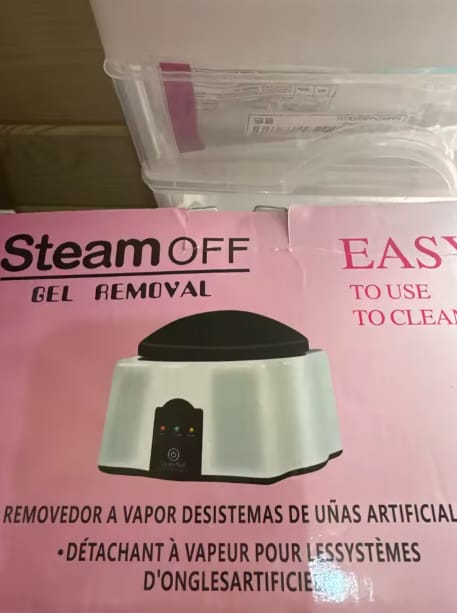 Customer photo review of Removedor de gel de uñas