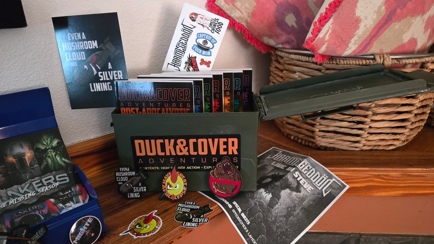 Customer photo review of Duck & Cover Ammo Can