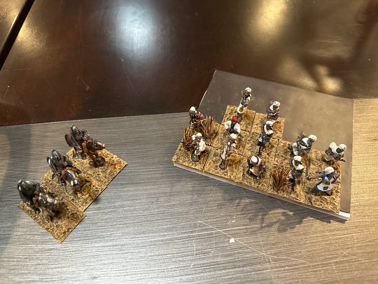 Customer photo review of Metal Bases - US Standard (inches)