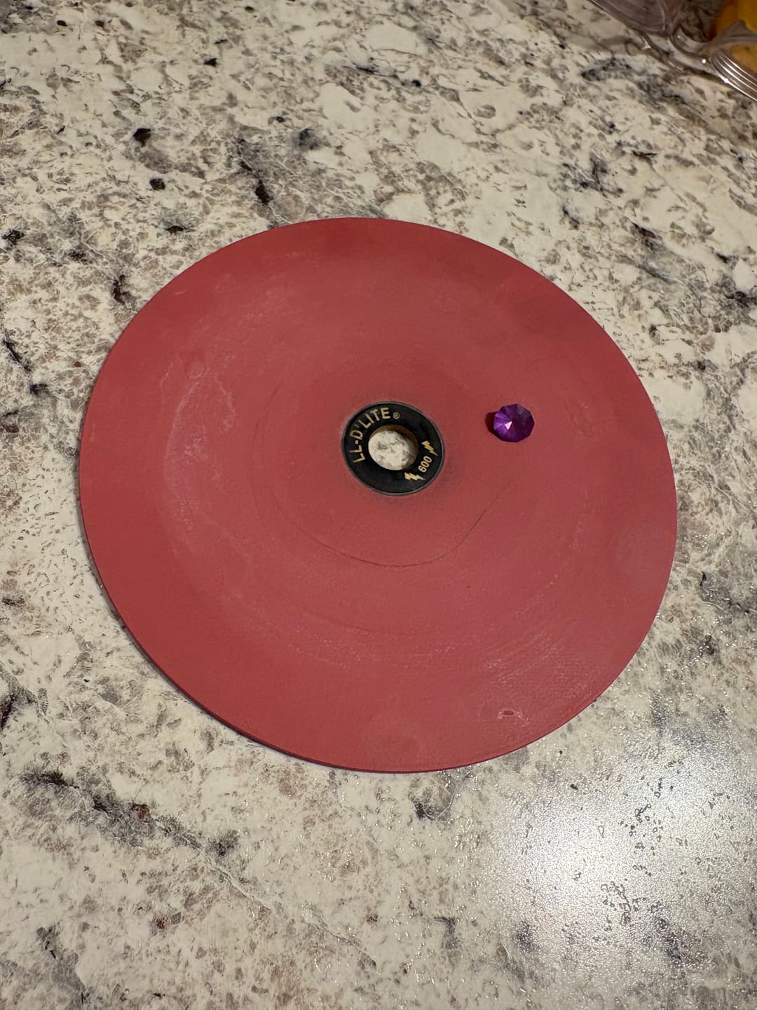 Customer photo review of Lightning Lap D'Lite Diamond Laps
