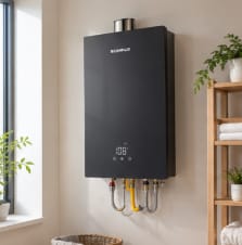 Customer photo review of Camplux 4.22 GPM Indoor Tankless Hot Water Heater