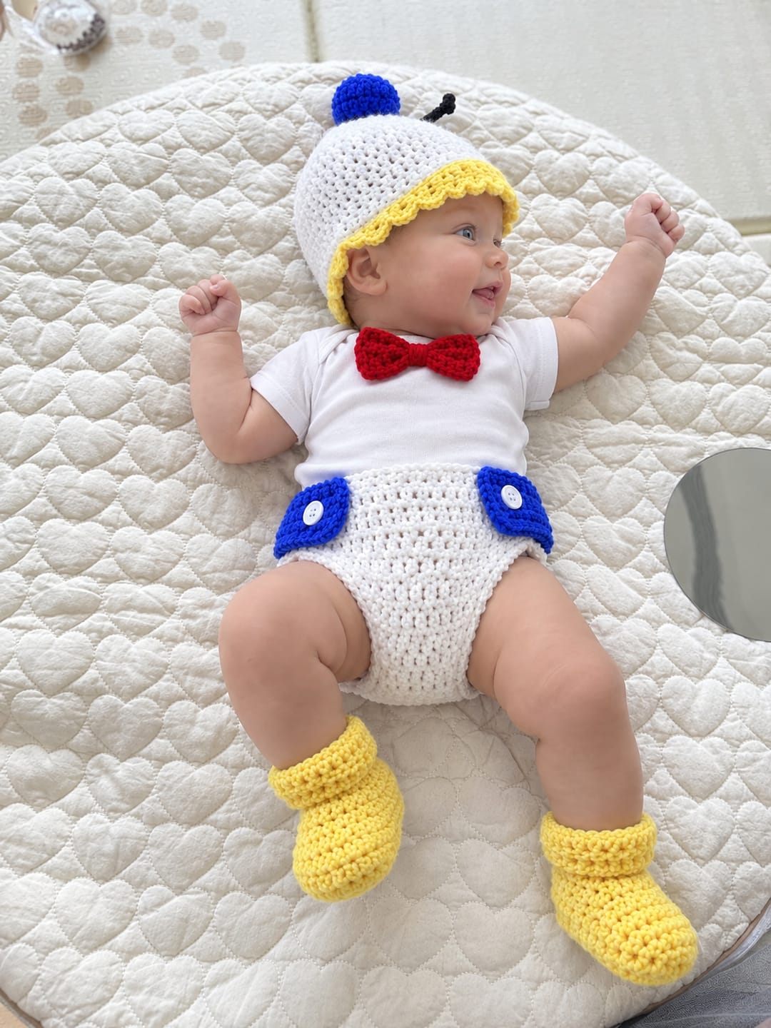 Customer photo review of CozyCuties™ Baby Outfit Set