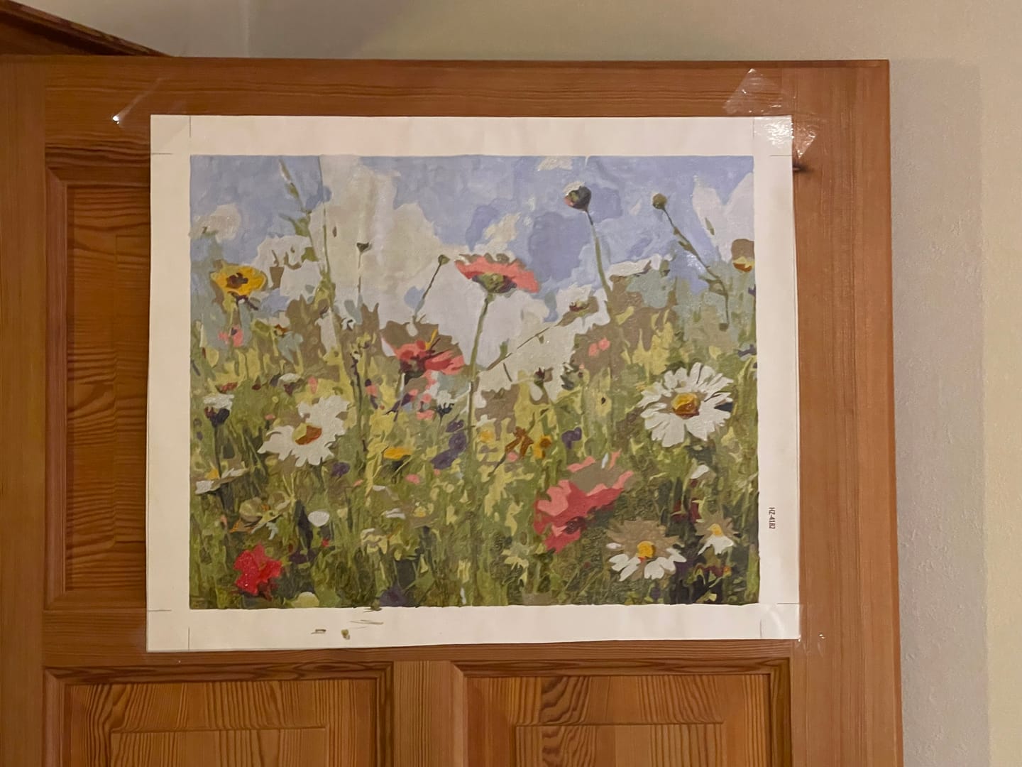 Customer photo review of Wildblumen - Malen nach Zahlen