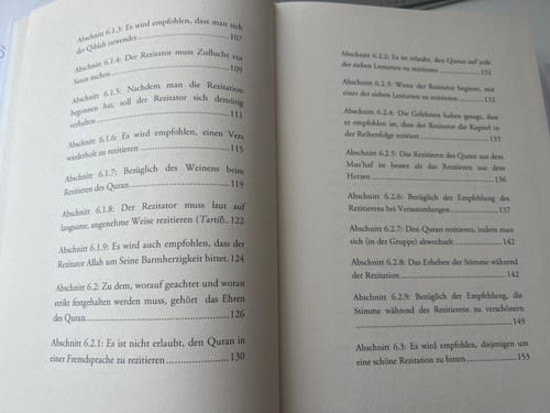 Customer photo review of Verhaltensregeln für die Träger des Quran - Imam An-Nawawi