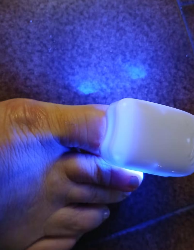 Customer photo review of Dispositivo Láser Micoval
