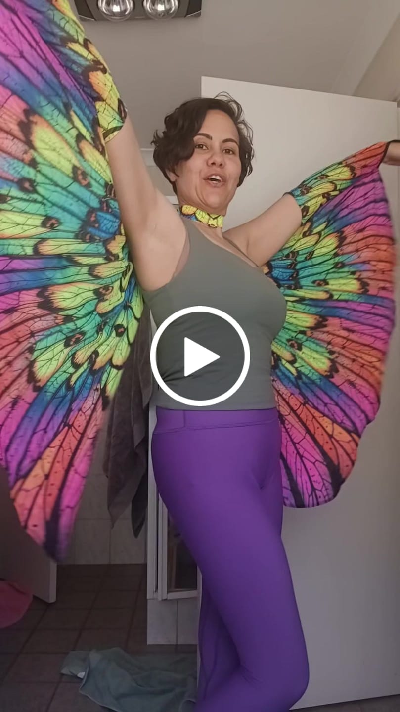 Customer video review of Neon Nymph Wings