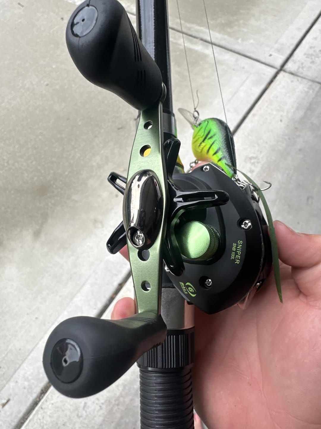 Customer photo review of Advanced  6.2:1 Casting Reels 4+1 Stainless BB