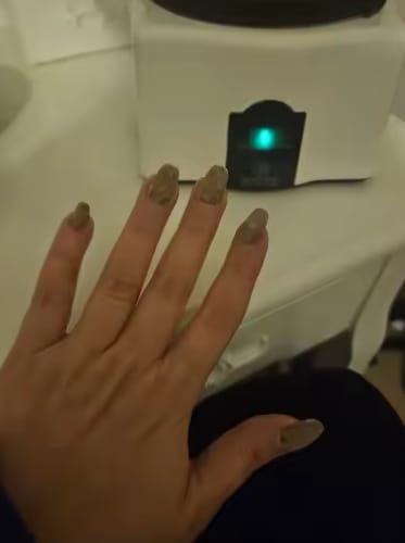 Customer photo review of Removedor de gel de uñas