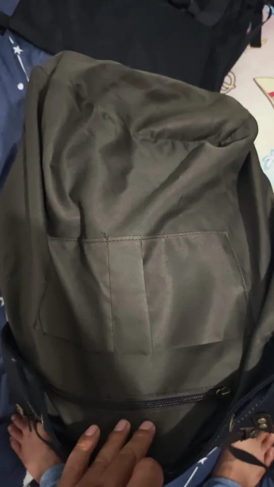 Customer photo review of Canvas Outdoor Rucksack