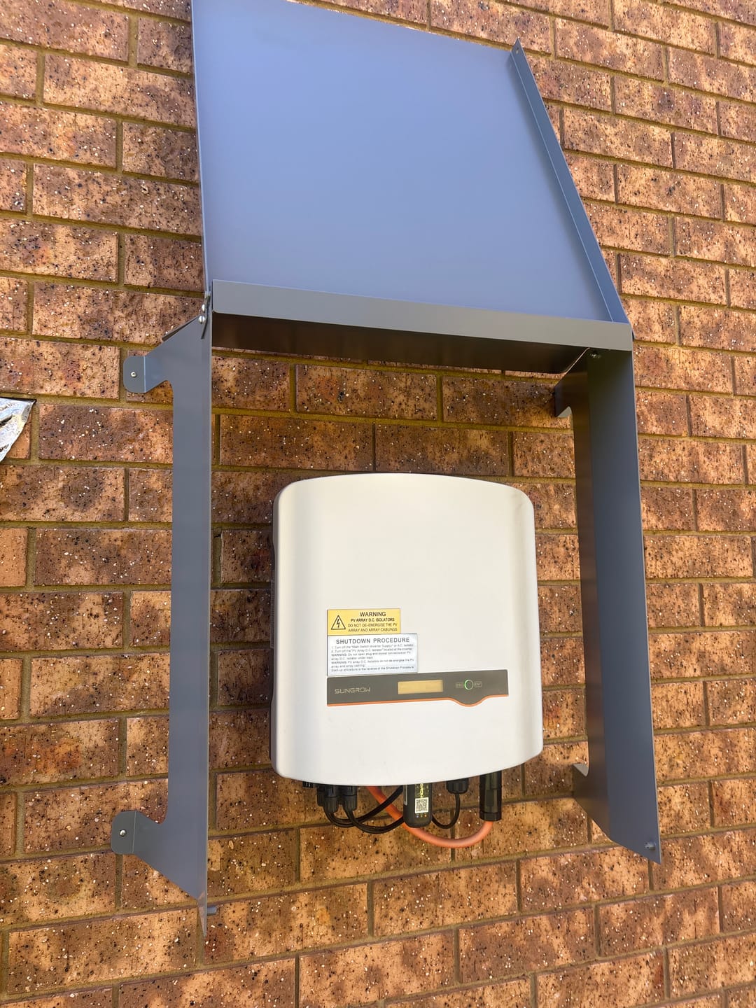 Customer photo review of Solar Inverter Cover