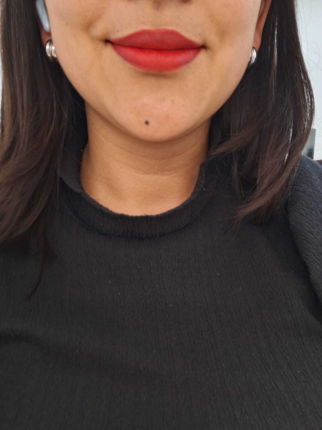 Customer photo review of Aretes Lyn Plata